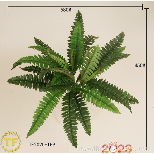 Artificial Boston Fern Plant